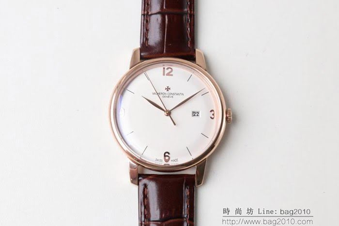 江詩丹頓 Vacheron Constantin VC最新力作 江詩丹頓VC 極簡傳承複刻腕表 商務百搭型 男士腕表  wssb5175